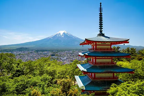 begeleide cruise naar japan